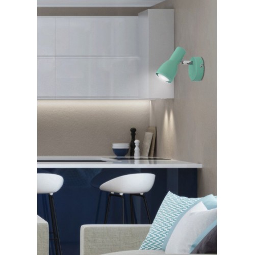 Бра Candellux Picardo 8x12 см Зелений (91-50571) Бра Candellux Picardo 8x12 см Зелений (91-50571)