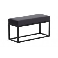 Банкетка - пуф у стилі Loft NS-115 440x800x300 мм Черный