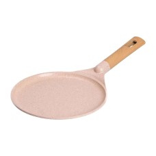 Сковорода для млинців з мармуровим антипригарним покриттям MGC 24 см Бежевий (HP-4-428CR)