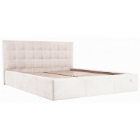 Ліжко двоспальне Richman Chester New Comfort 180 х 200 см Місті Milk Бежевий