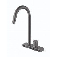 Змішувач для кухні Mixxus FOL-011 Graphite (MI6346) Змішувач для кухні Mixxus FOL-011 Graphite (MI6346)