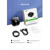Бездротовий Bluetooth 5.0 аудіо приймач Ugreen 30445 c 3,5мм та 2RCA виходами Чорний (30445)