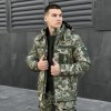 Куртка чоловіча зимова Pobedov Jacket Motive 145040 M Піксель (00000006840)