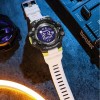 Годинник наручний чоловічий Smael 8050 White (15201-hbr)