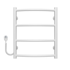 Рушникосушарка електрична Класік П4 400х500 Deffi Білий EF16 (C.DK.50.40.4.E.W.L.5)