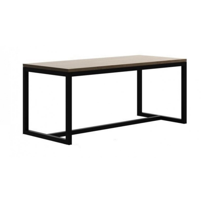 Обідній стіл у стилі Loft NS-1151 830x1400x900 мм Черный