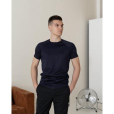 Футболка чоловіча тактична Pobedov Ergo 366571 S Темно-синій (00000008614)