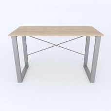 Письмовий стіл Ferrum-decor Драйв 750x1000x600 Сірий метал ДСП Дуб Сонома 16 мм (DRA011)