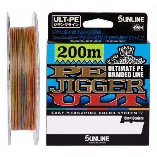 Шнур Sunline PE-Jigger ULT 200 м multicolor #1.5/0.205 мм 25lb/11.0 кг (1658-10-36) в інтернет супермаркеті PbayMarket!