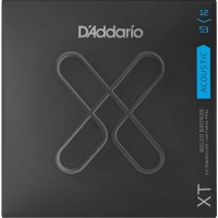 Струни для акустичної гітари 6 шт D'Addario XTABR1253 XT 80/20 Bronze Light 12/53 Струни для акустичної гітари 6 шт D'Addario XTABR1253 XT 80/20 Bronze Light 12/53
