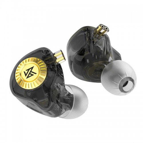 Вакуумні навушники KZ EDX Ultra з динамічним випромінювачем Чорний
