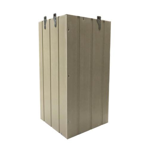 Шафа кутова пластикова підвісна MIikola-M 350х700 мм