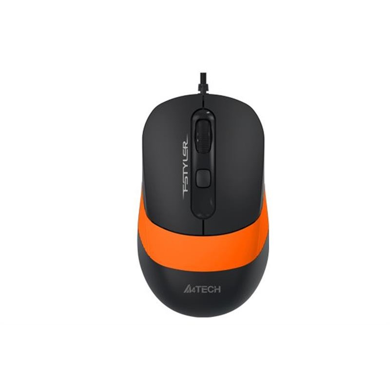 Миша A4Tech FM10 Black/Orange USB