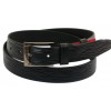 Шкіряний ремінь Skipper 110-130 x 3.3 см Чорний (1034-33)