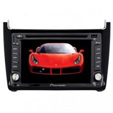 Перехідна рамка No Brand для Volkswagen Polo N2161 рамка для 2 DIN автомагнітол (3491-9988)