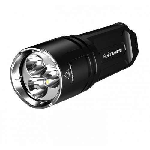 Ручний тактичний ліхтарик Fenix TK35UE V2.0 5000лм 2 х 18650 Чорний