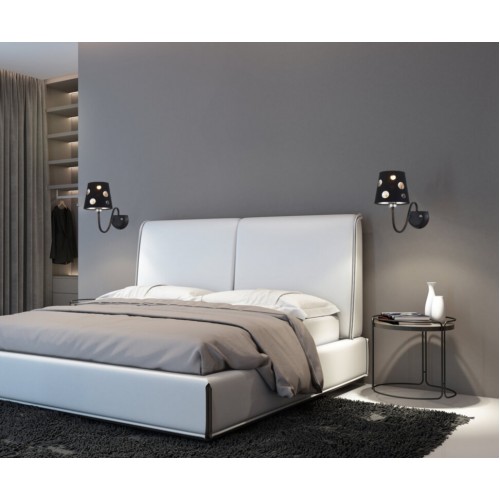 Бра Candellux Batley 15x25.5 см Чорний (50401108) Бра Candellux Batley 15x25.5 см Чорний (50401108)