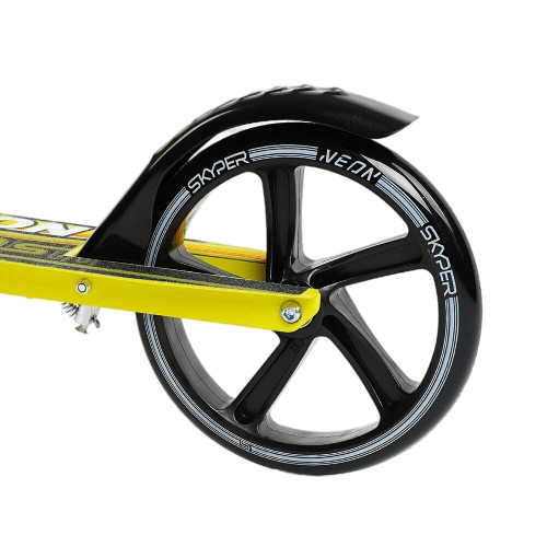 Самокат двоколісний Skyper Neon 70 кг Yellow (127931) Самокат двоколісний Skyper Neon 70 кг Yellow (127931)