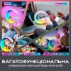 Настільна смарт лампа-нічник No Brand G-Smart RGB бездротовою зарядкою 15W і Bluetooth-колонкою 3W (GL-White)