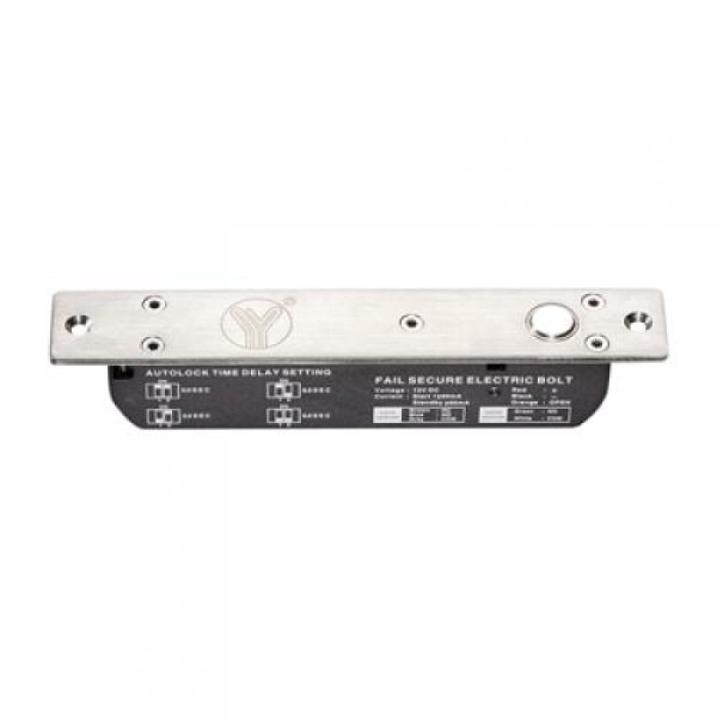 Замок ригельний YB-700A(LED) врізний для системи контролю доступу