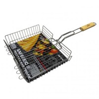 Решітка-гриль Stenson MH-0140 64х33х26,5х6 см Решітка-гриль Stenson MH-0140 64х33х26,5х6 см