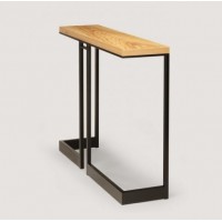 Консоль для дому в стилі Loft NS-362 970x1200x300 мм Черный Консоль для дому в стилі Loft NS-362 970x1200x300 мм Черный