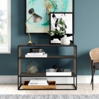 Консоль для дому в стилі Loft NS-379 830x1000x260 мм Черный Консоль для дому в стилі Loft NS-379 830x1000x260 мм Черный