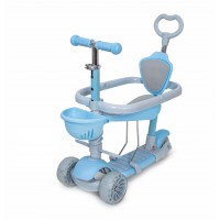 Самокат Scooter Smart 5in1. Blue (багатофункціональний, з бортиком) 1937755802