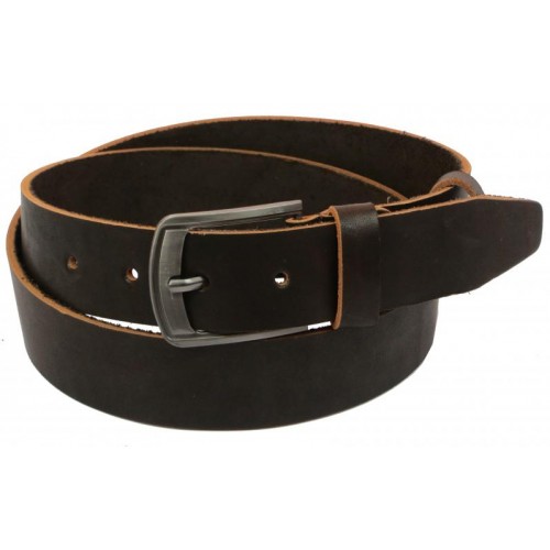 Шкіряний ремінь Skipper 110-130 x 3.8 см Коричневий (1136-38) Шкіряний ремінь Skipper 110-130 x 3.8 см Коричневий (1136-38)