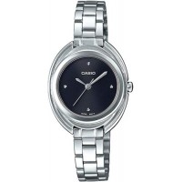 Годинник Casio Чорний LTP-E166D-1CDF Годинник Casio Чорний LTP-E166D-1CDF