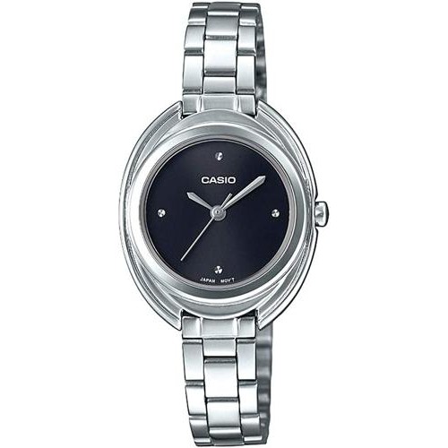 Годинник Casio Чорний LTP-E166D-1CDF Годинник Casio Чорний LTP-E166D-1CDF
