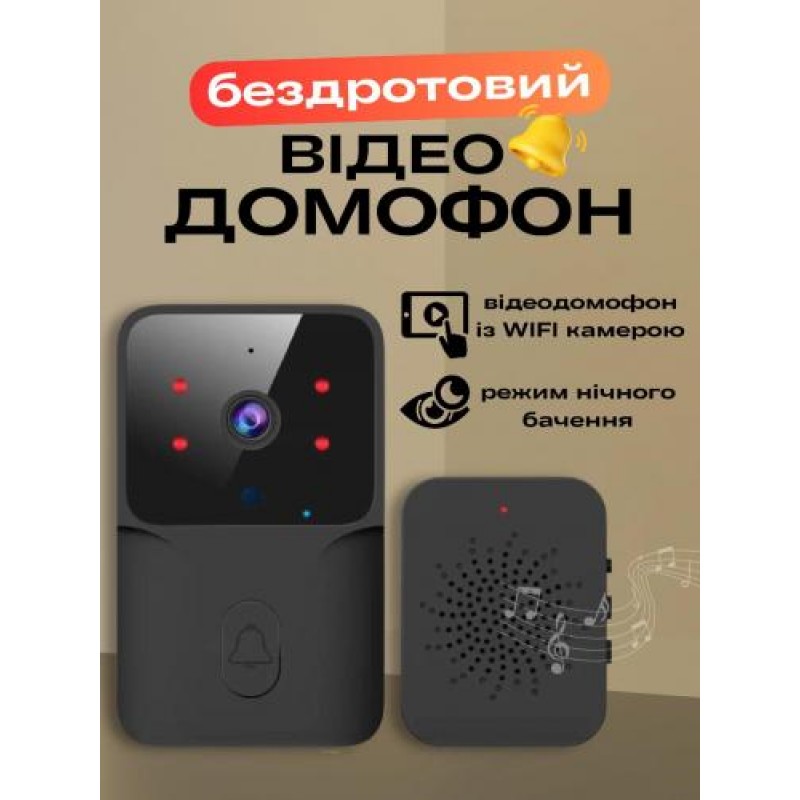Відеодомофон з камерою Monty wif-11 BDSN-WIF-11 80x60x30 мм