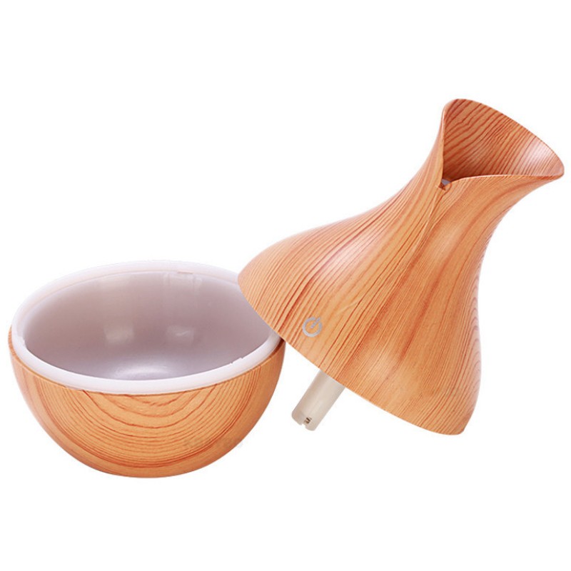 Зволожувач повітря з підсвічуванням RIAS LR053 130 мл світле дерево (3sm_836490100)