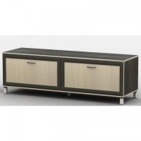 Тумба під телевізор Тиса Мебель ТВ-221 Венге Дуб молочний 44x45x120 см Тумба під телевізор Тиса Мебель ТВ-221 Венге Дуб молочний 44x45x120 см