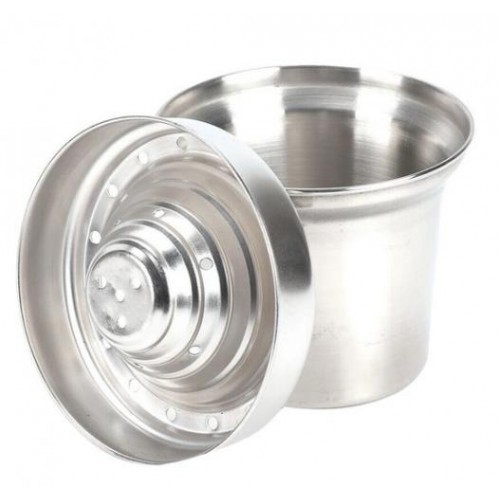 Ручна соковижималка для цитрусових металева No Brand Manual Juicer Сріблястий (2104618520)