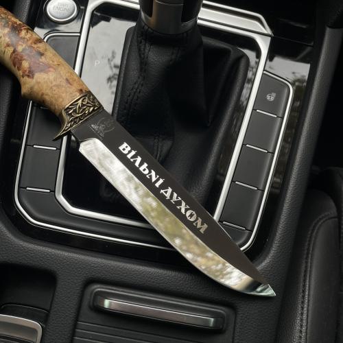 Ніж туристичний Gorillas BBQ Боуї Вільні Духом сталь 50х14мф KN94 (5210) Ніж туристичний Gorillas BBQ Боуї Вільні Духом сталь 50х14мф KN94 (5210)
