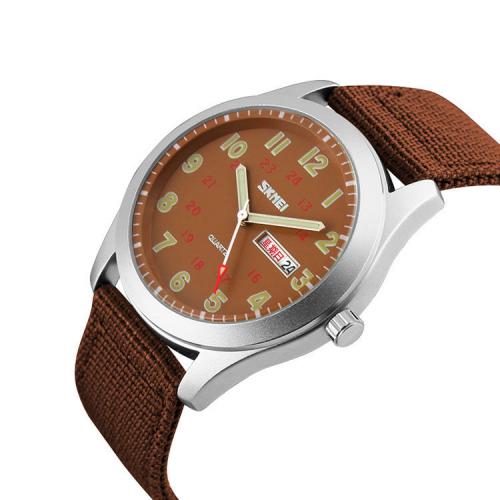 Годинник наручний Skmei 9112 Brown 9112BN (17107-hbr) Годинник наручний Skmei 9112 Brown 9112BN (17107-hbr)