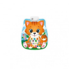 Плакат повчальний Limo Toy Кошеня Помаранчевий