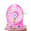 Вентилятор настільний Mini Fan XSFS-01 7183 Рожевий (30151437С)