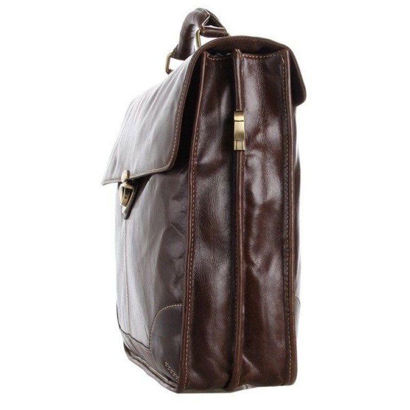 Сумка чоловіча Vintage 14085 для ноутбука Коричнева, Коричневий