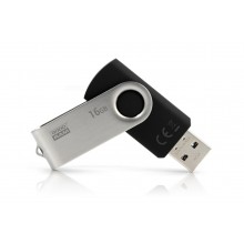 Флеш-накопичувач USB3.0 16GB GOODRAM UTS3 (Twister) Black (UTS3-0160K0R11)