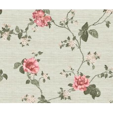 Шпалери на паперовій основі Шарм 171-03 Роузі зелені (0,53х10м.)