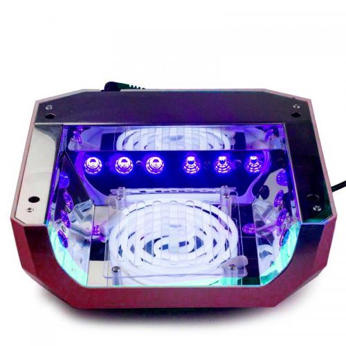 Лампа SalonHome T-152045 Diamond 36W для манікюру та педикюру Red Лампа SalonHome T-152045 Diamond 36W для манікюру та педикюру Red