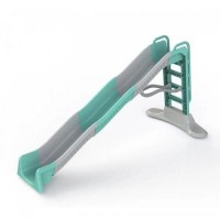 Дитяча гірка для вулиці DOLONI TOYS 01450/4 мега Зелено-сірий Дитяча гірка для вулиці DOLONI TOYS 01450/4 мега Зелено-сірий