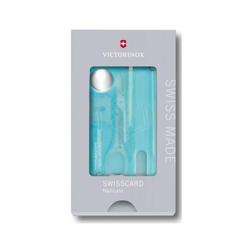 Мультитул Victorinox Swisscard Nailcare Блакитний (07240.T21) Мультитул Victorinox Swisscard Nailcare Блакитний (07240.T21)