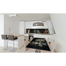 Наклейка вінілова на стіл Zatarga «Венеціанські маски Карнавал» 650х1200 мм Z180395/1st