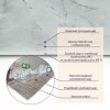Самоклеюча стінова PET плитка в рулоні 600*3000*2mm SW-00001701 Sticker Wall