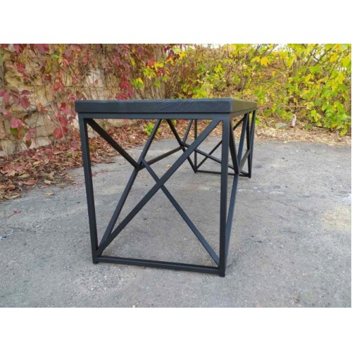 Журнальний, кавовий столик GoodsMetall у стилі Лофт 1200х400х450 ЖС777 Журнальний, кавовий столик GoodsMetall у стилі Лофт 1200х400х450 ЖС777