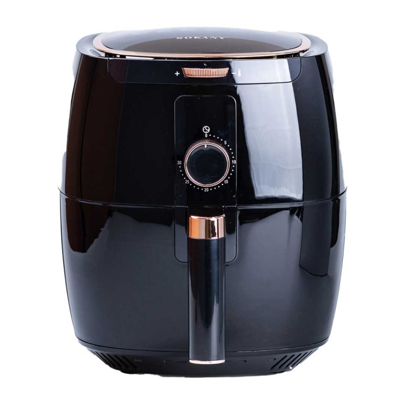 Аерогриль-фритюрниця Sokany SK-8027 на 6.5 л з терморегулятором чорний (SK8027)