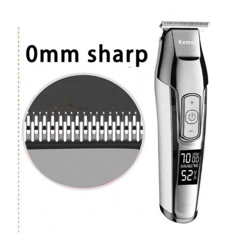 Тример окантовочний Kemei Km-5027 Сріблястий (1147624159)